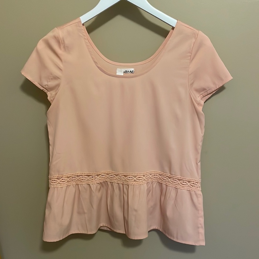 Abound lace blouse